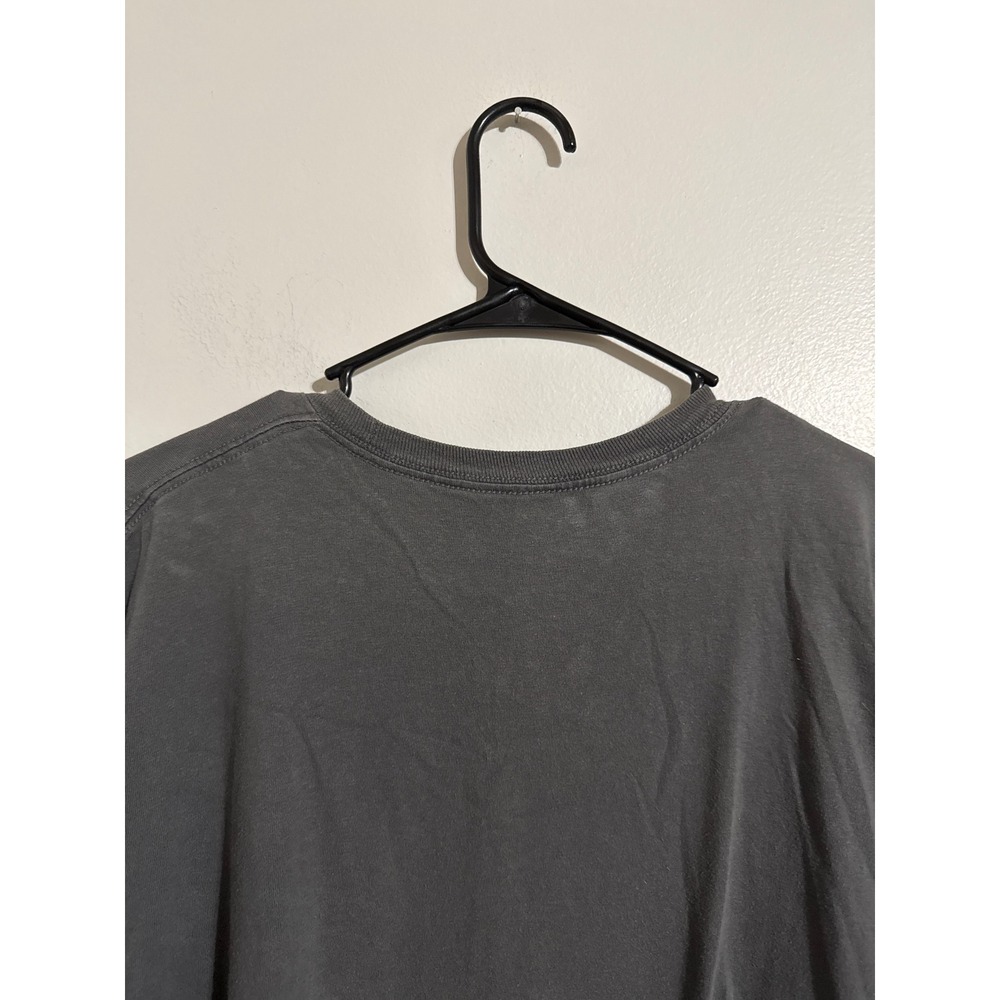 Tony Hawk Graphic T-Shirt Mens XL Charcoal Grey Wing Sketch Short Sleeve Hawk - Picture 6 of 6
